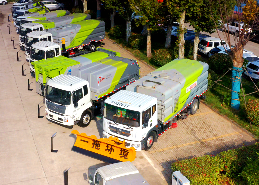 環(huán)衛(wèi)工人節(jié),10款“東方紅”環(huán)衛(wèi)車輛引關注